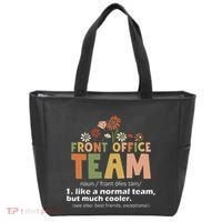 Front Office Squad Team For Administrative Assistants Tote Bag thumb 0