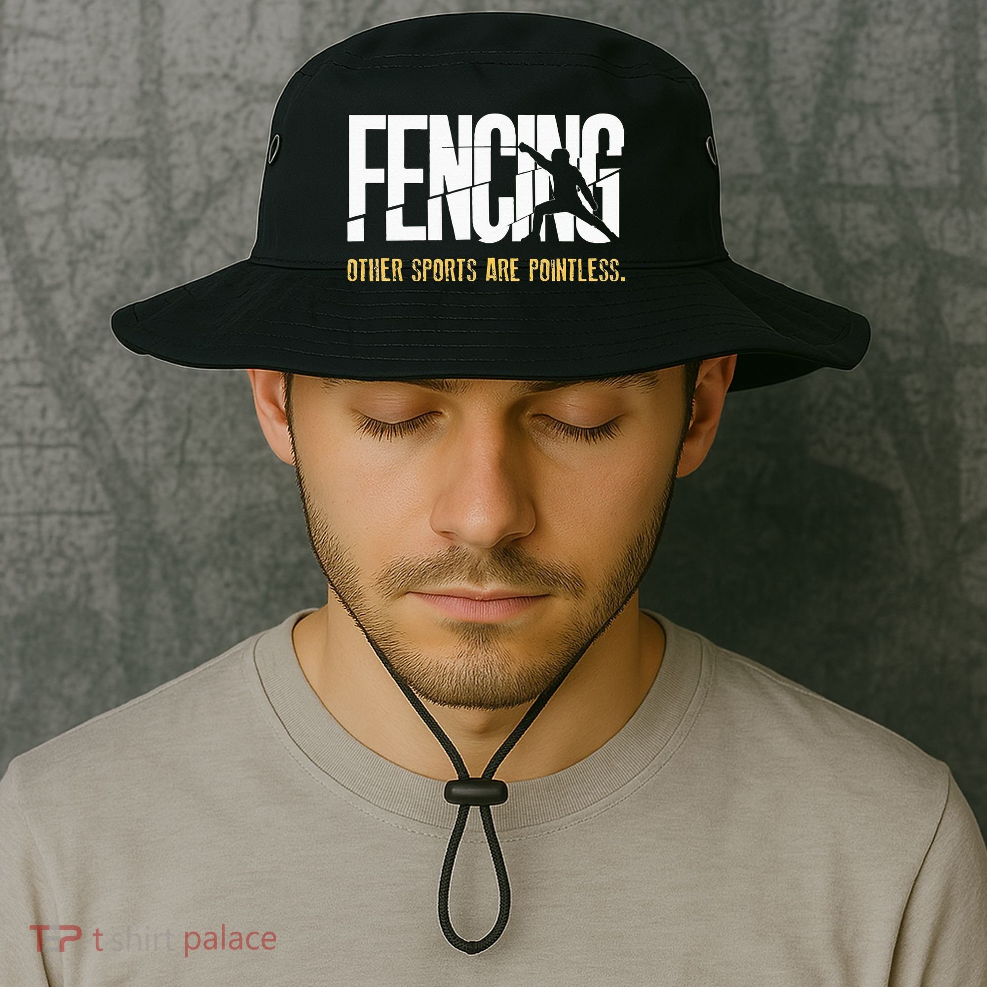Fencing Other Sports Are Pointless Fencer Epee Fencing Bucket Hat