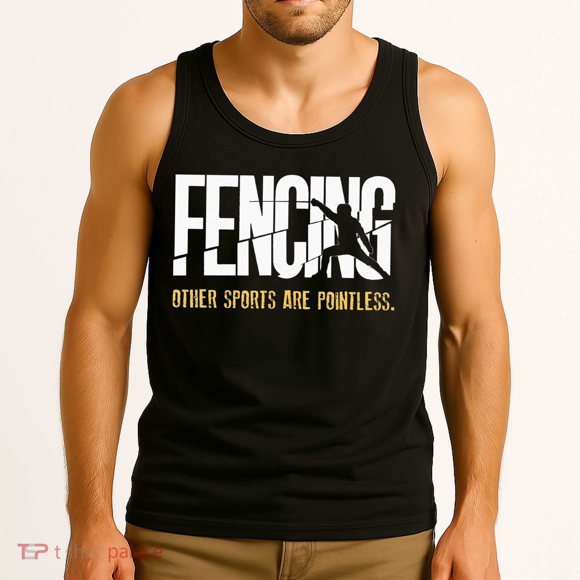 Fencing Other Sports Are Pointless Fencer Epee Fencing Tank Top