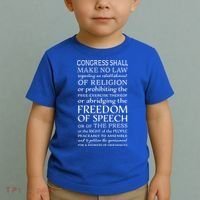 Freedom Of Speech American Bill Of Rights Gift Toddler T-Shirt thumb 2