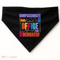 Front Office Squad Front Office Secretary Team USA-Made Doggie Bandana thumb 0