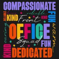 Front Office Squad Front Office Secretary Team T-Shirt thumb 7