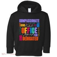 Front Office Squad Front Office Secretary Team Toddler Hoodie thumb 0