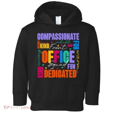 Front Office Squad Front Office Secretary Team Toddler Hoodie