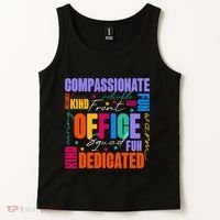 Front Office Squad Front Office Secretary Team Tank Top thumb 2
