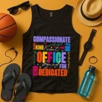 Front Office Squad Front Office Secretary Team Tank Top thumb 4