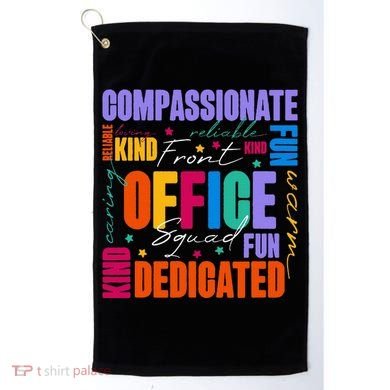 Front Office Squad Front Office Secretary Team Golf Towel