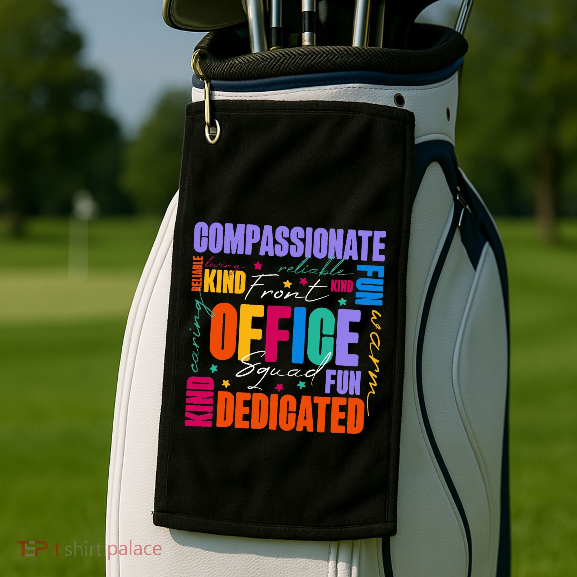 Front Office Squad Front Office Secretary Team Golf Towel