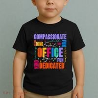 Front Office Squad Front Office Secretary Team Toddler T-Shirt thumb 2
