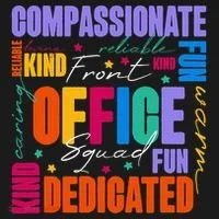 Front Office Squad Front Office Secretary Team Women's T-Shirt thumb 6