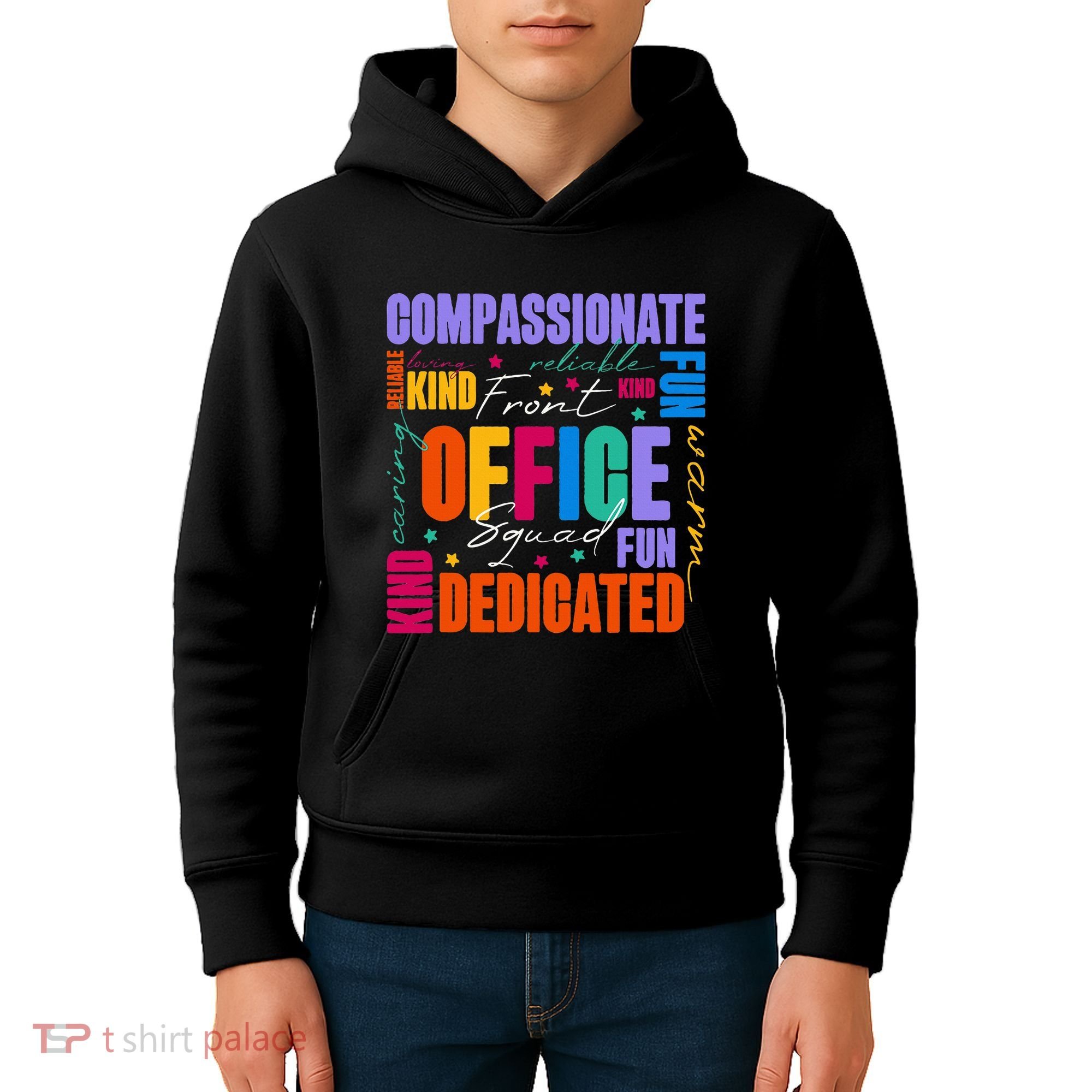 Front Office Squad Front Office Secretary Team Kids Hoodie