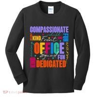 Front Office Squad Front Office Secretary Team Kids Long Sleeve Shirt thumb 0