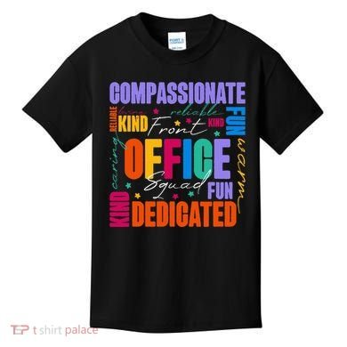 Front Office Squad Front Office Secretary Team Kids T-Shirt