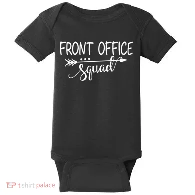 Front Office Squad Baby Bodysuit