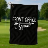 Front Office Squad Golf Towel thumb 1
