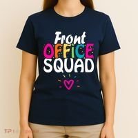 Front Office Squad Administrative Assistant School Secretary T-Shirt thumb 4