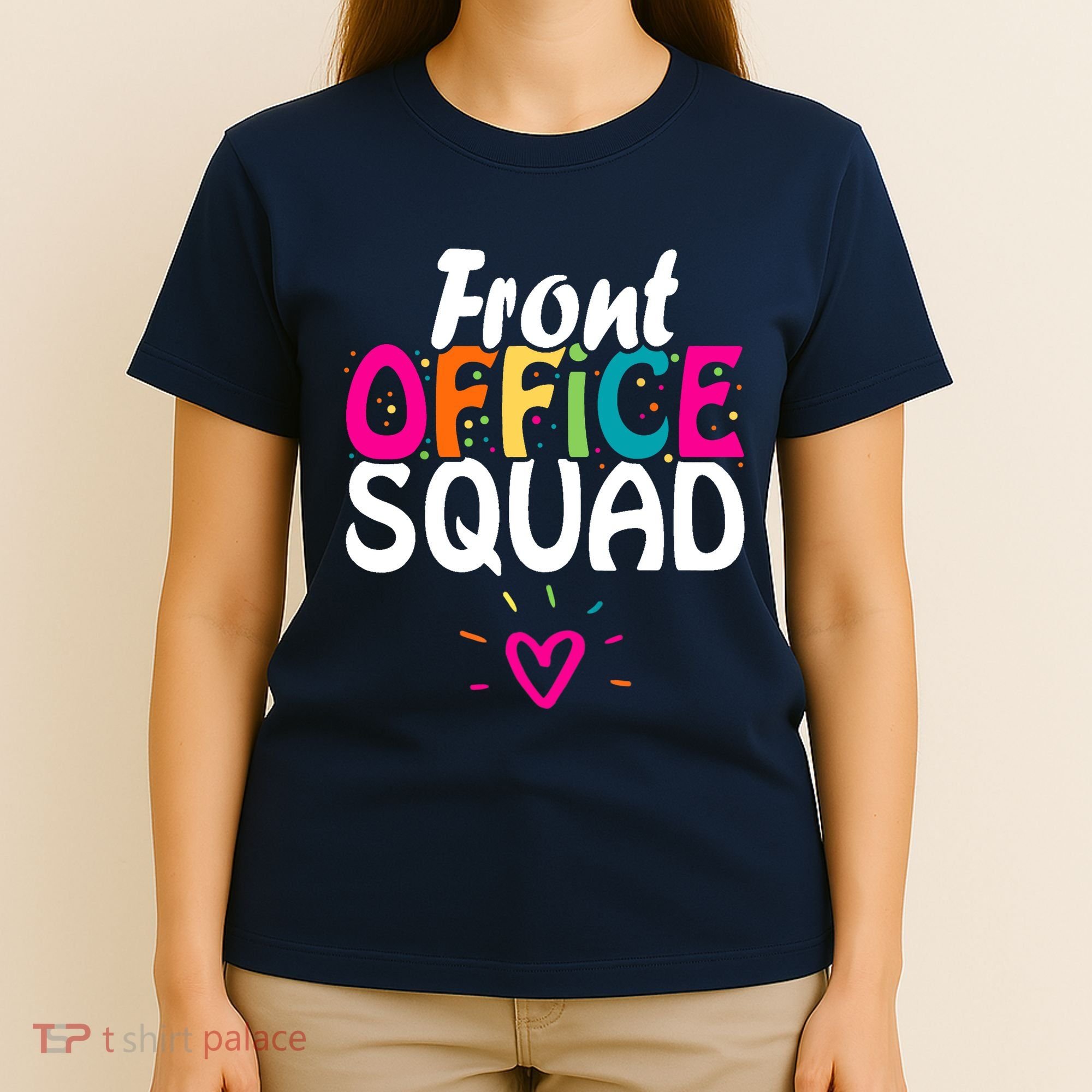 Front Office Squad Administrative Assistant School Secretary T-Shirt