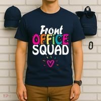 Front Office Squad Administrative Assistant School Secretary T-Shirt thumb 6