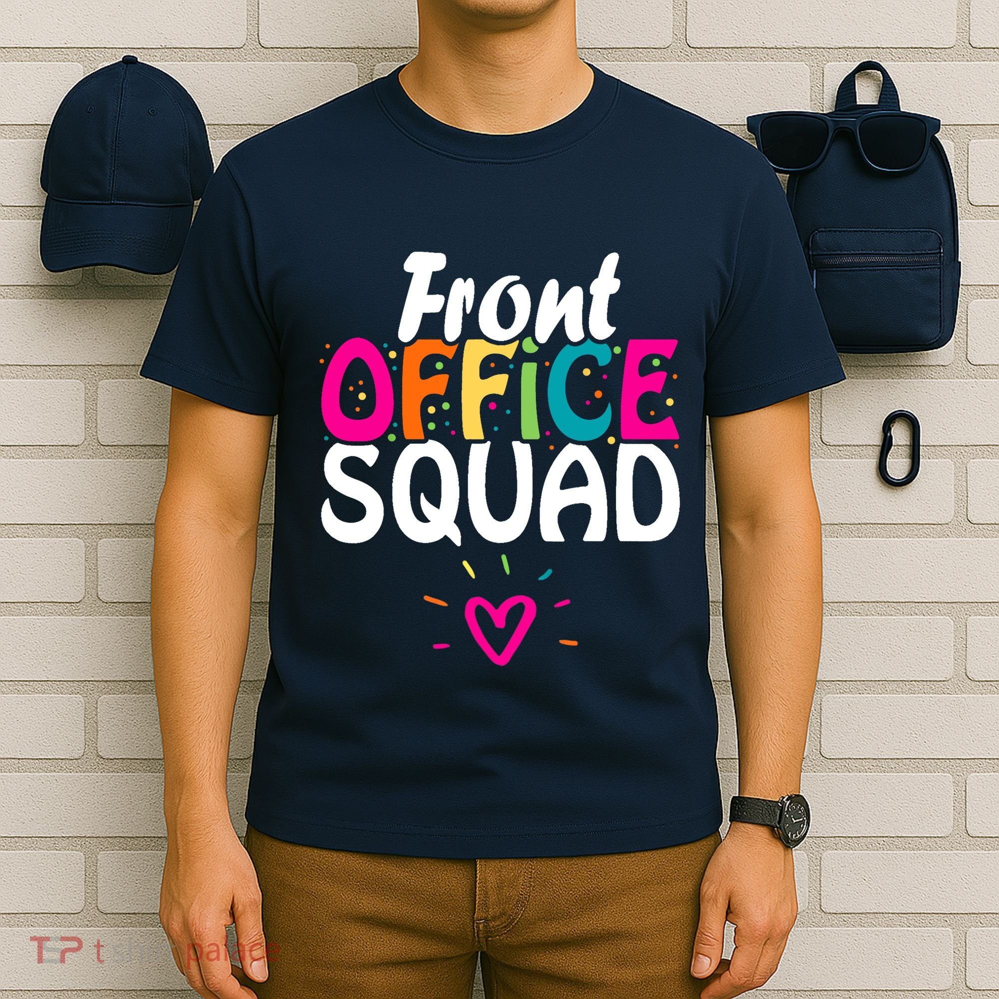 Front Office Squad Administrative Assistant School Secretary T-Shirt
