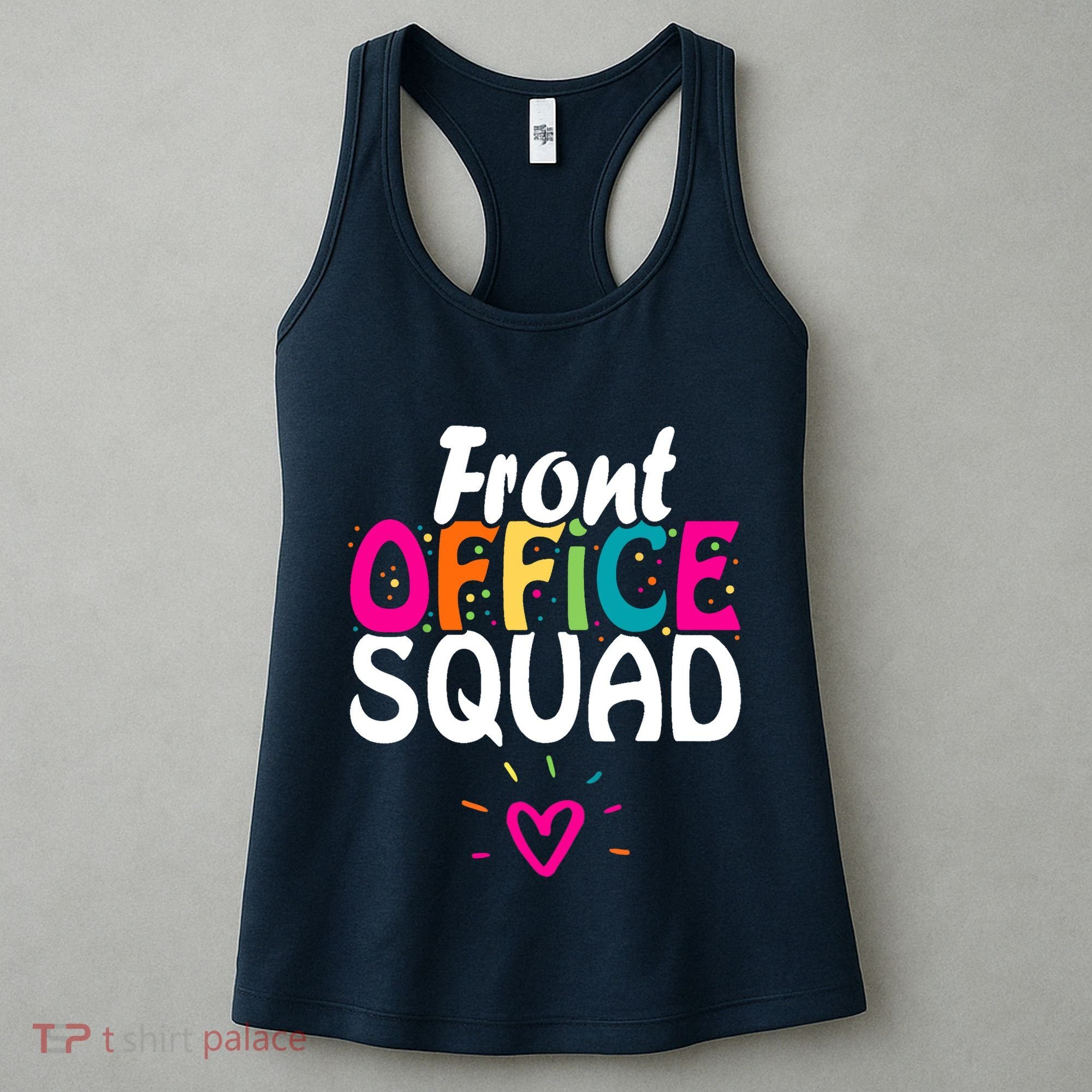 Front Office Squad Administrative Assistant School Secretary Women's Tank Top