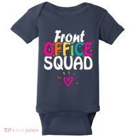 Front Office Squad Administrative Assistant School Secretary Baby Bodysuit thumb 0