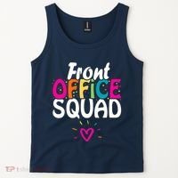 Front Office Squad Administrative Assistant School Secretary Tank Top thumb 2