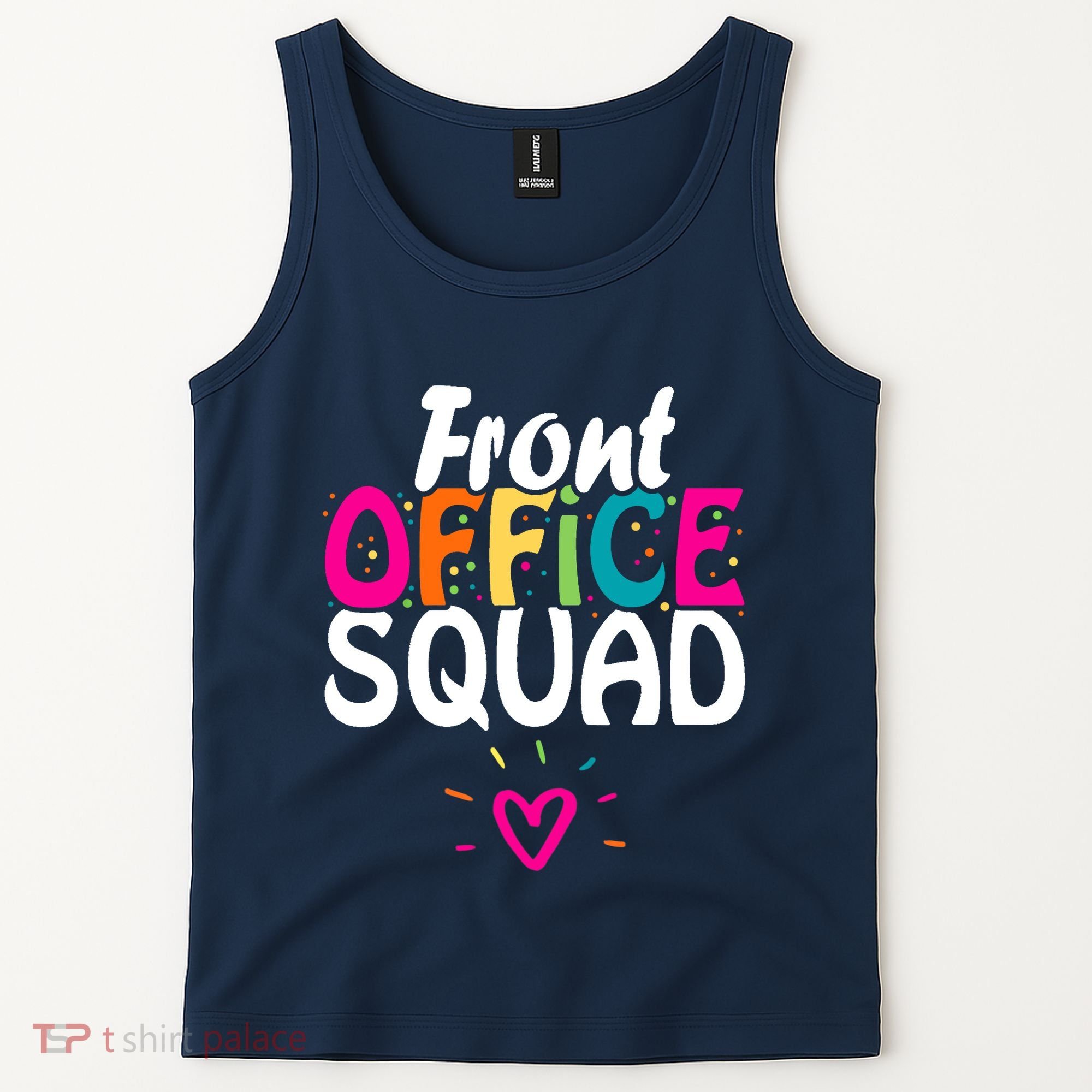 Front Office Squad Administrative Assistant School Secretary Tank Top