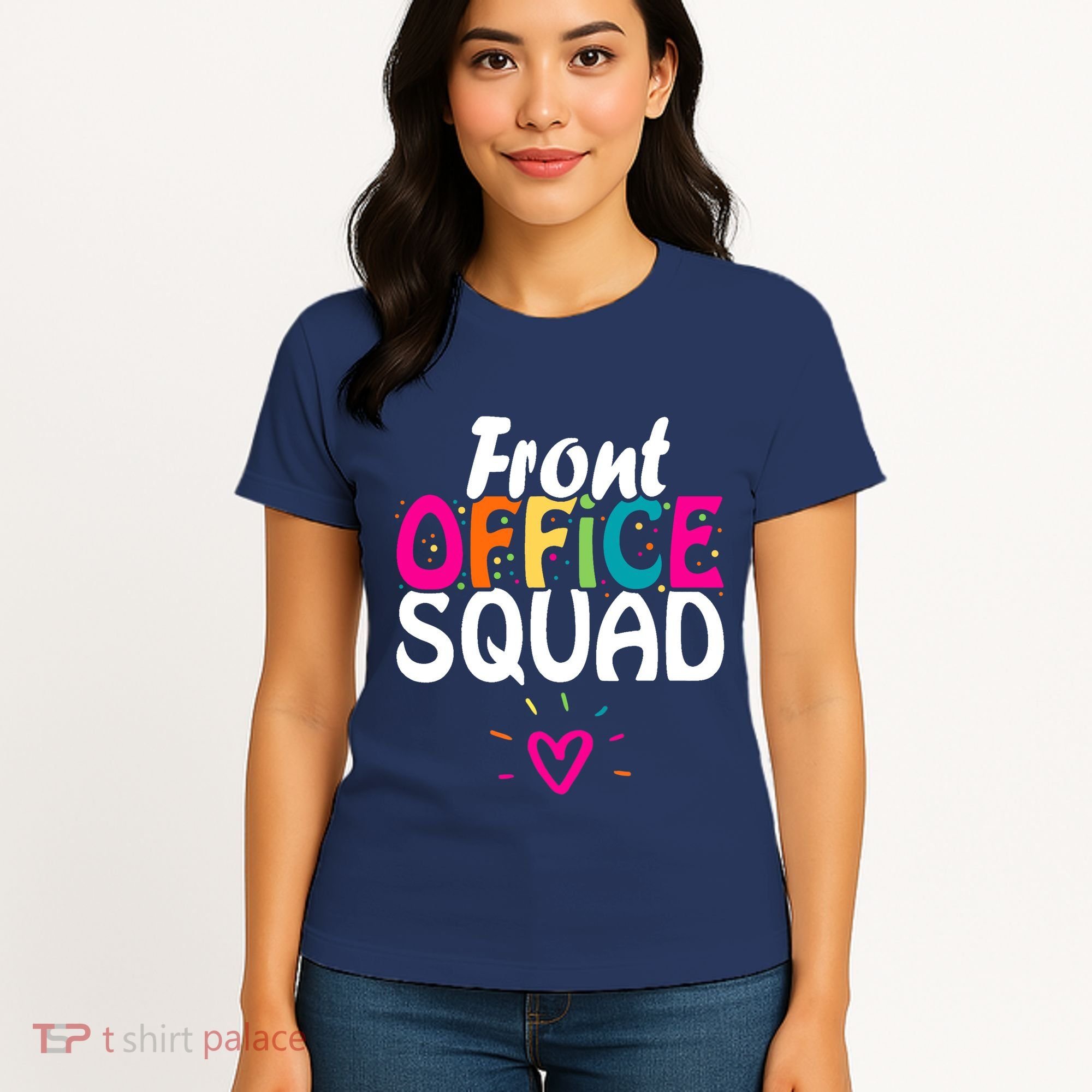 Front Office Squad Administrative Assistant School Secretary Women's T-Shirt