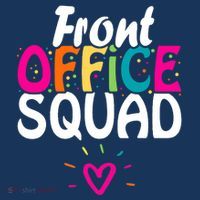 Front Office Squad Administrative Assistant School Secretary Women's T-Shirt thumb 6
