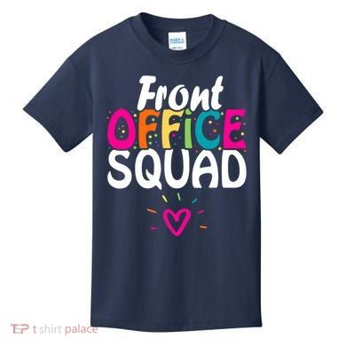 Front Office Squad Administrative Assistant School Secretary Kids T-Shirt