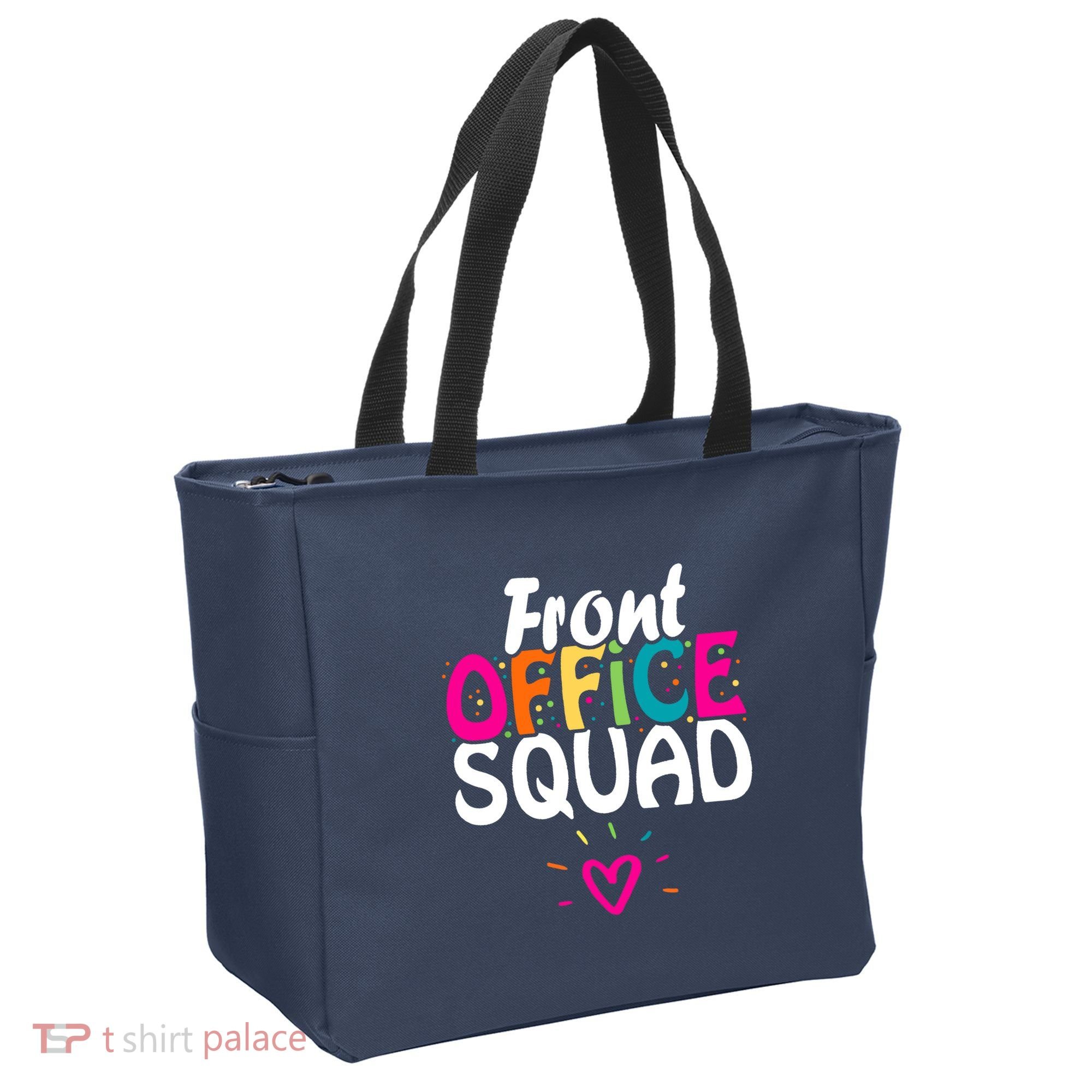 Front Office Squad Administrative Assistant School Secretary Tote Bag