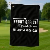 Front Office Squad All Day Every Day Golf Towel thumb 1