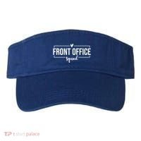 Front Office Squad Administrative Assistant School Secretary Gift Visor thumb 0