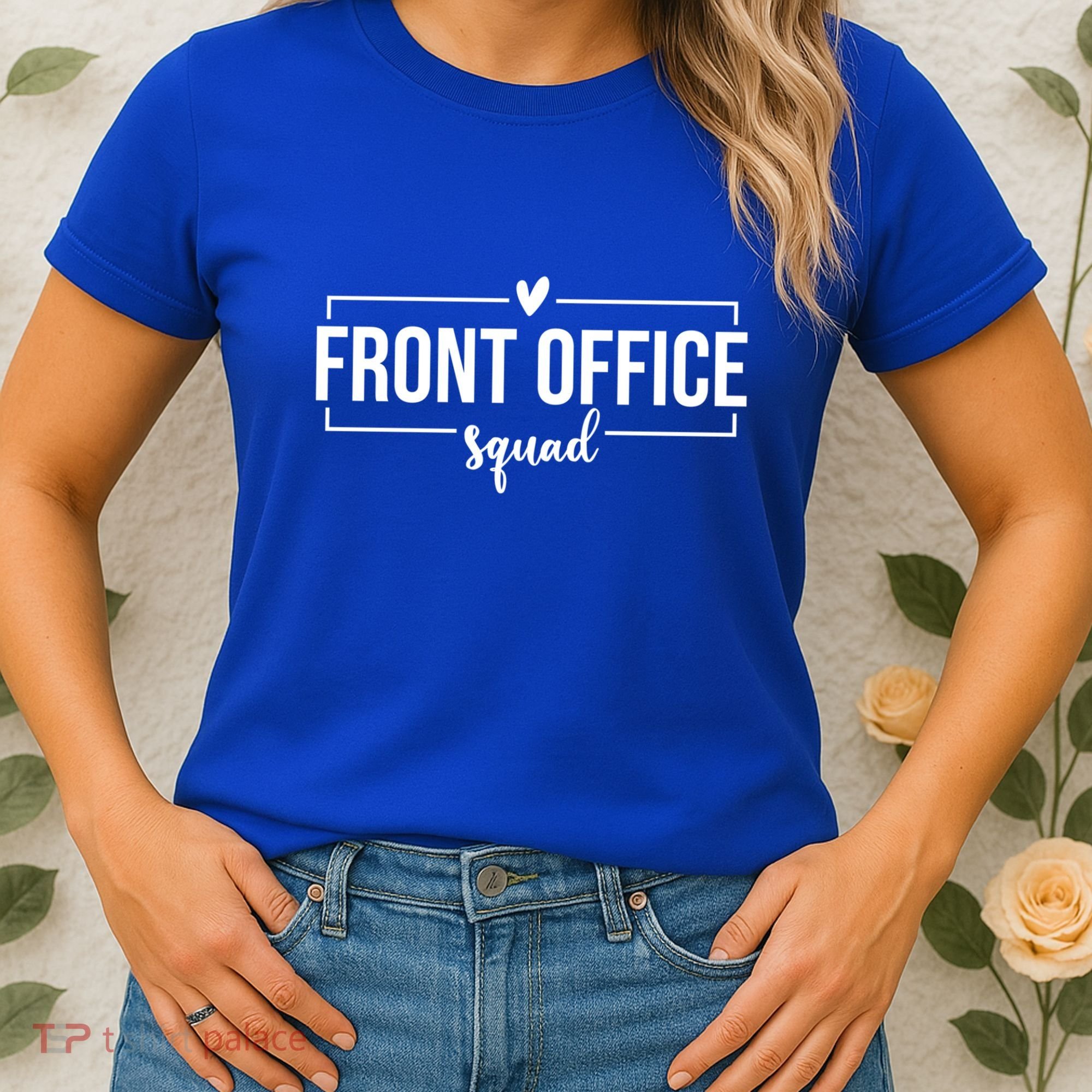 Front Office Squad Administrative Assistant School Secretary Gift Women's T-Shirt