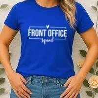 Front Office Squad Administrative Assistant School Secretary Gift Women's T-Shirt thumb 2