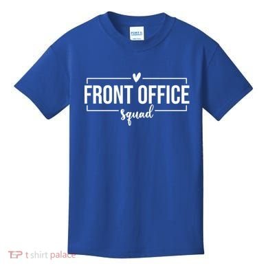 Front Office Squad Administrative Assistant School Secretary Gift Kids T-Shirt
