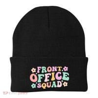 Front Office Squad Administrative Assistant School Secretary Great Gift Beanie thumb 0