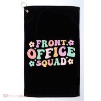 Front Office Squad Administrative Assistant School Secretary Great Gift Golf Towel thumb 0
