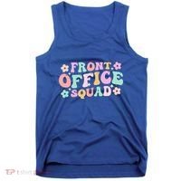Front Office Squad Administrative Assistant School Secretary Great Gift Tank Top thumb 0