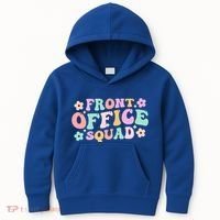 Front Office Squad Administrative Assistant School Secretary Great Gift Kids Hoodie thumb 0