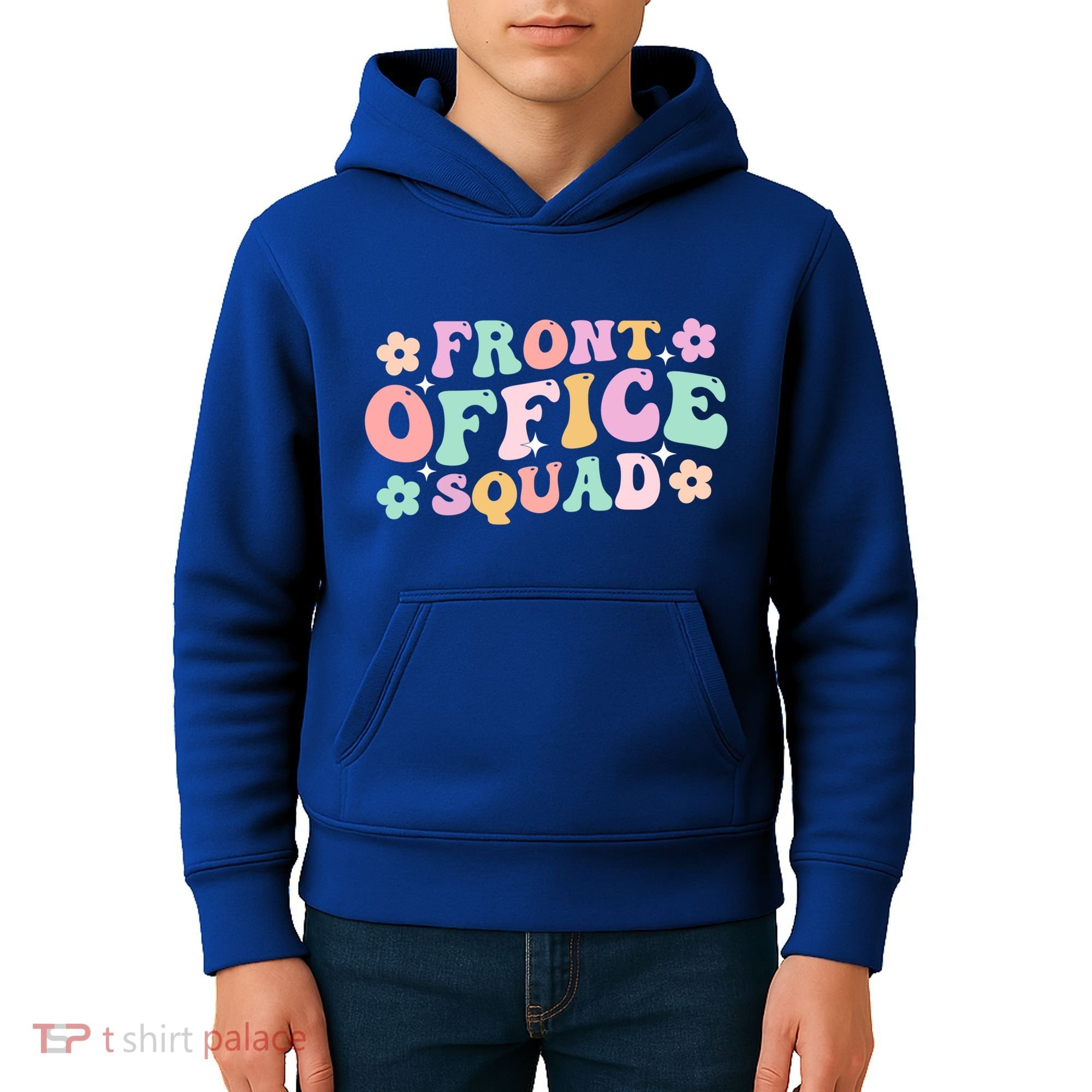 Front Office Squad Administrative Assistant School Secretary Great Gift Kids Hoodie