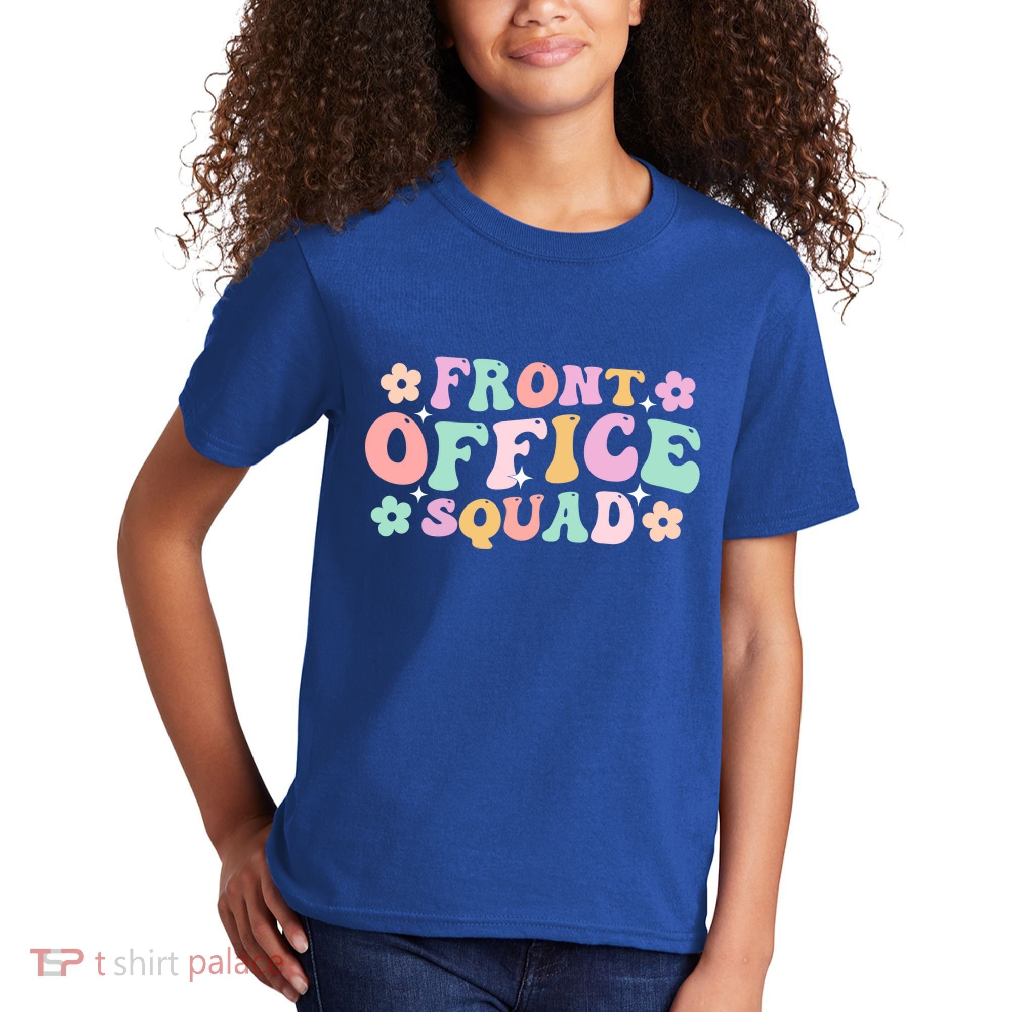 Front Office Squad Administrative Assistant School Secretary Great Gift Kids T-Shirt