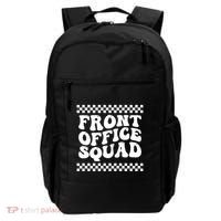 Front Office Squad Administrative Assistant School Secretary Gift Backpack thumb 0