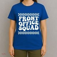 Front Office Squad Administrative Assistant School Secretary Gift T-Shirt thumb 4