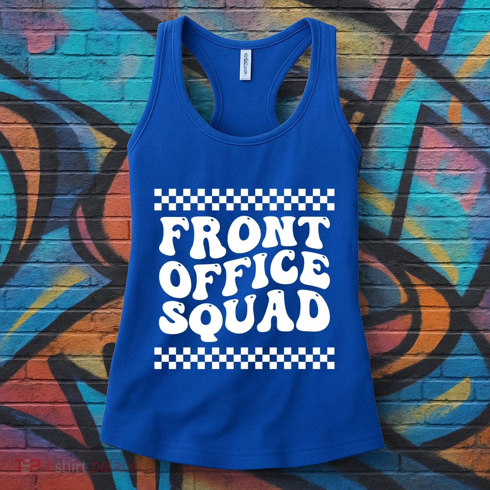 Front Office Squad Administrative Assistant School Secretary Gift Women's Tank Top