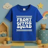 Front Office Squad Administrative Assistant School Secretary Gift Toddler T-Shirt thumb 3