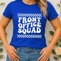 Front Office Squad Administrative Assistant School Secretary Gift Women's T-Shirt thumb 2