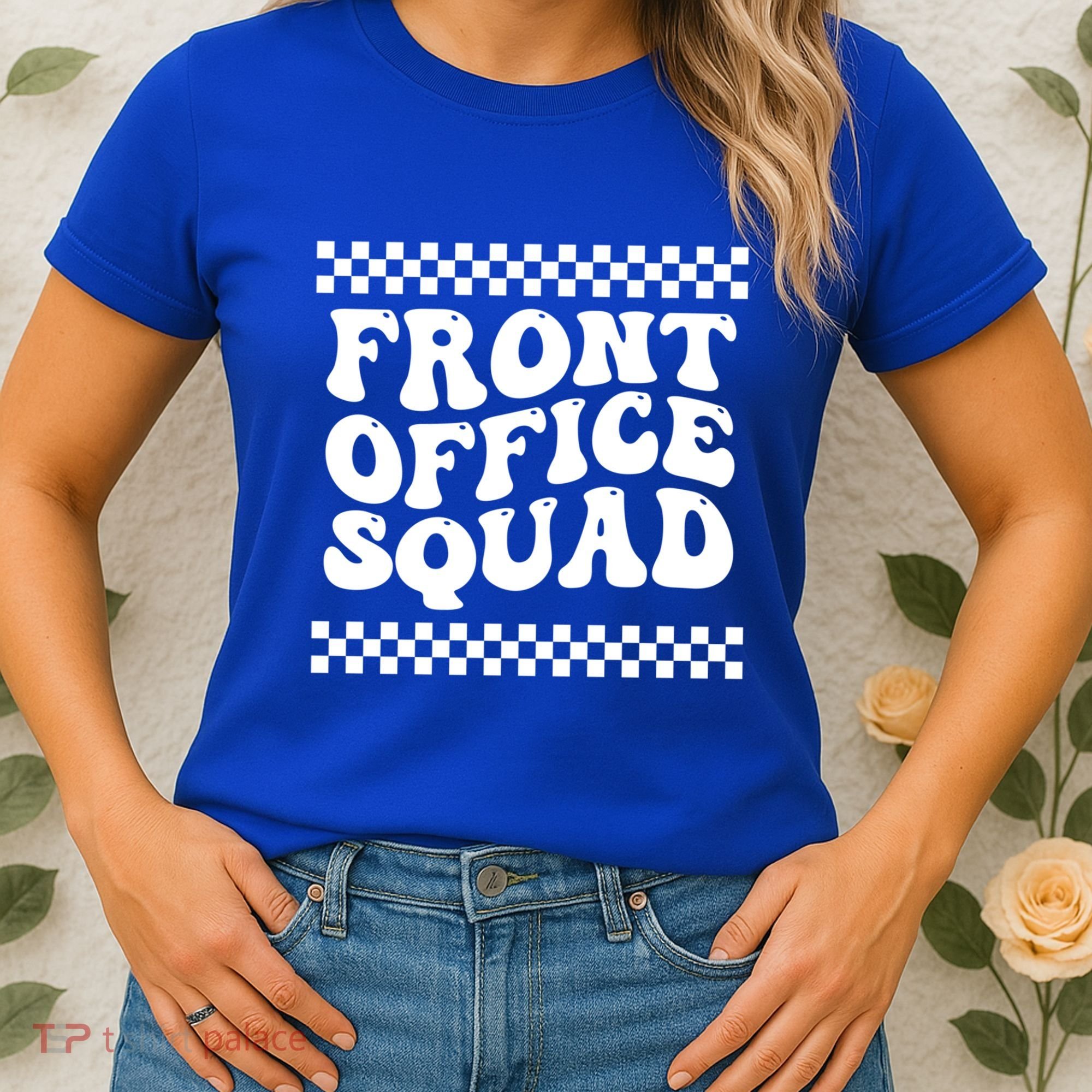 Front Office Squad Administrative Assistant School Secretary Gift Women's T-Shirt