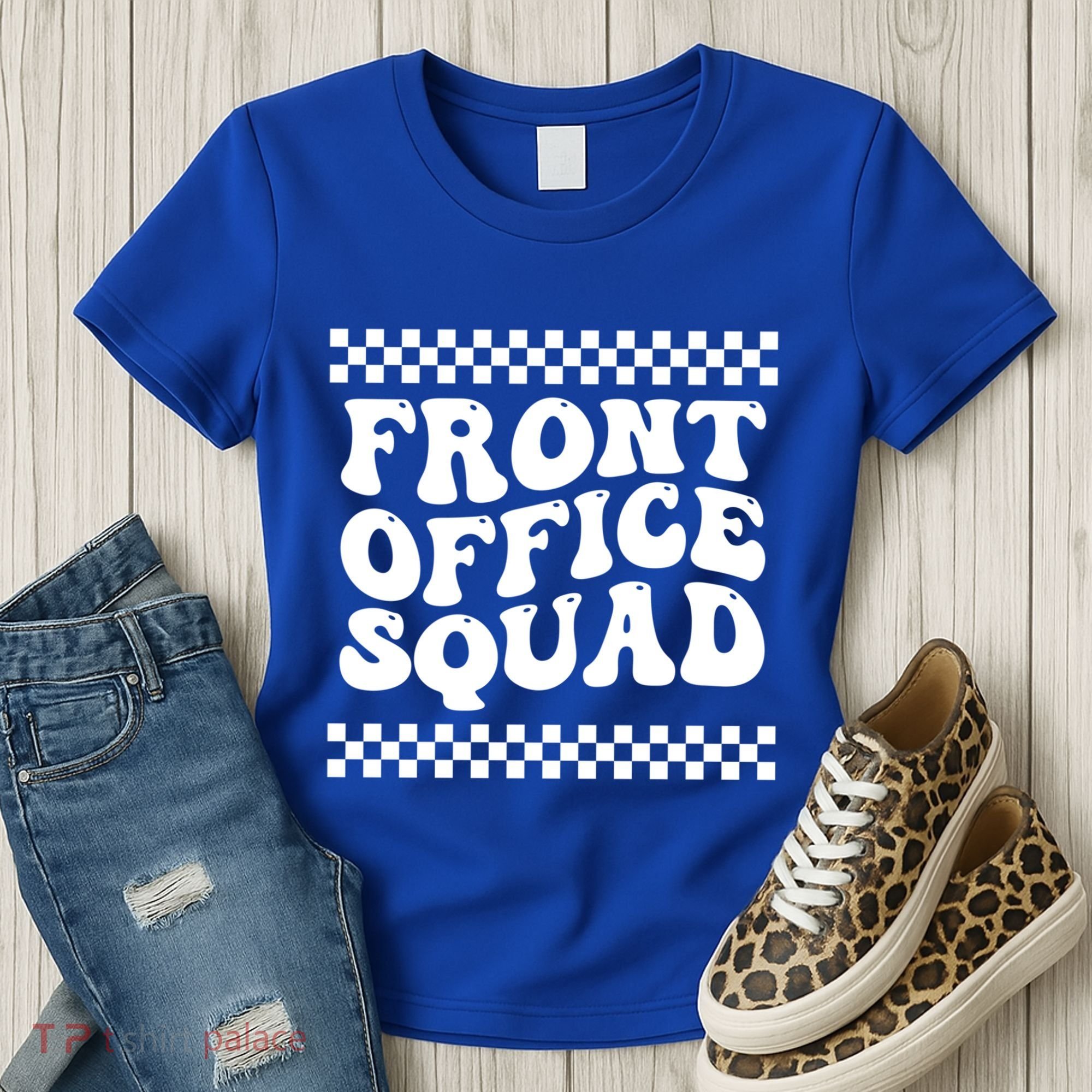 Front Office Squad Administrative Assistant School Secretary Gift Women's T-Shirt