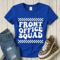Front Office Squad Administrative Assistant School Secretary Gift Women's T-Shirt thumb 3